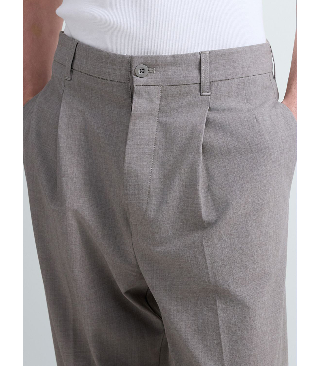 リラックスフィットパンツ 詳細画像 グレー 5